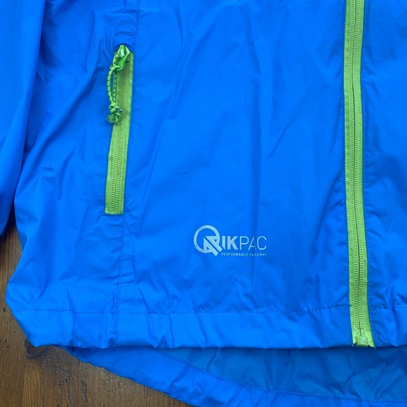 Trespass Mens TP75 Waterproof Breathable Packaway Rain Jacket Blue Size S - Picture 4 of 8